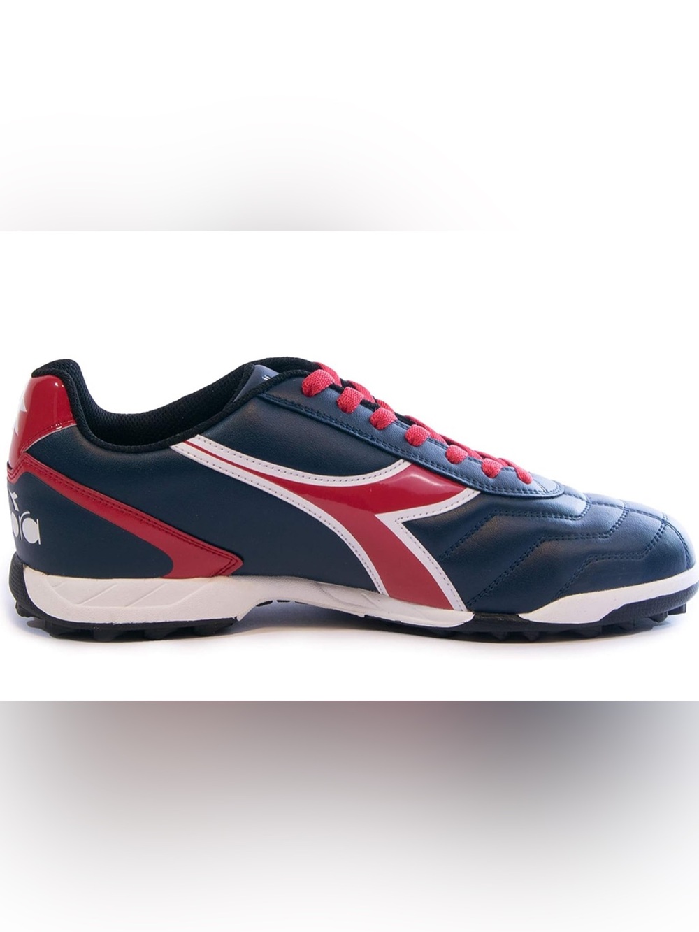 Diadora Navy with Red & White Turf Shoe Size 12